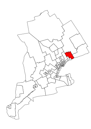 Carte de la circonscription