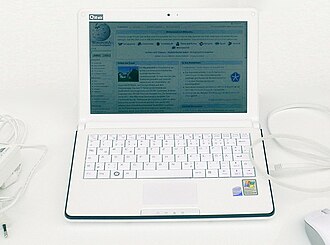 ECS G10IL XP Netbook with a built-in GSM (HSDPA) module (European use) ECS G10IL.jpg