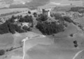 Luftbild der Ruine Wartau (1964)