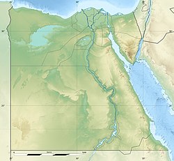 カイロの位置（エジプト内）