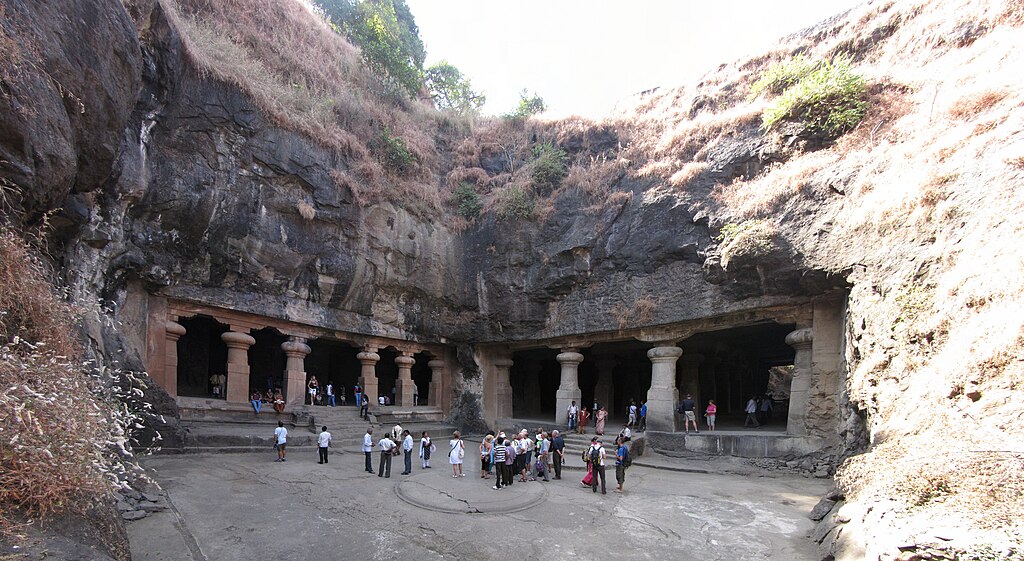 Elephanta Caves Panorama