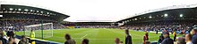 Elland Road, the city's main football stadium Elland Road panorama from the Revie Stand.jpg