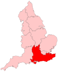 England Region - South East.svg