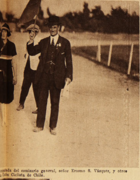Erasmo S. Vasquez Carrillo, padre del ciclismo chileno[23]​. Los Sports 21 diciembre 1923.