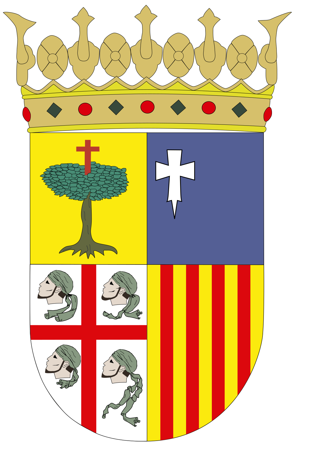 Escudo de Aragón - Wikipedia, la enciclopedia libre