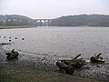 Vue sur le Viaduc depuis l'étang du Relecq-Kerhuon