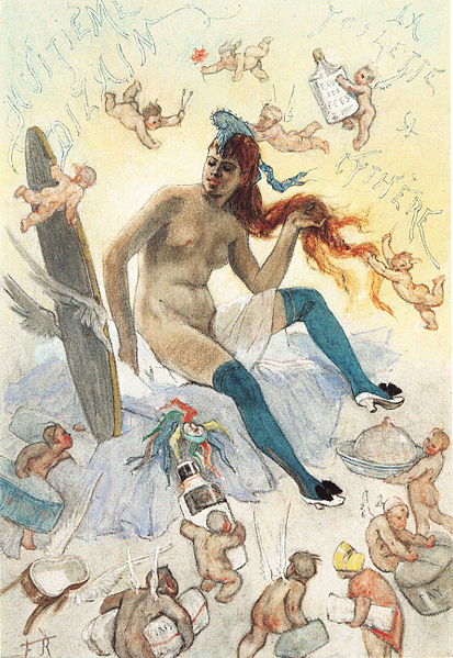 File:Félicien Rops - Huitième dizain - La toilette à Cythère.jpg