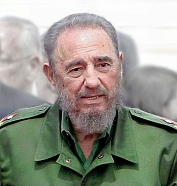 English: The Cuban leader Fidel Castro. Españo...