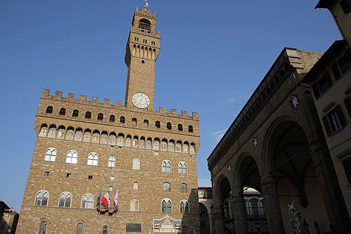 Palazzo Vecchio, Loggia dei Lanzi, Piazza della Signoria, Firenze