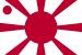 Flag of the Imperial Japanese Navy Vice Admiral 1889-1896.svg
