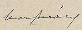 signature de François Thureau-Dangin