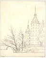 Frederiksborg Slot. Parti ved Møntbroen 1832 by Købke.jpg