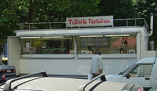 <span class="mw-page-title-main">Friterie</span> Food booth that sells fries and other fried fast food originating in Belgium