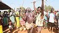 Fstivité traditionnelle à Ouaké lors d la fête de chicote, Population du nord du pays (Bénin) 8