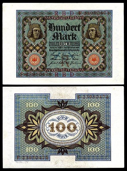 File:GER-69b-Reichsbanknote-100 Mark (1920).jpg