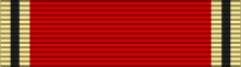 Undress ribbon for the Cross of the Order of Merit of the Federal Republic of Germany GER Bundesverdienstkreuz 2 BVK.svg