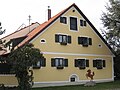 Residential part of the former two-sided courtyard