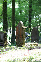 Jewish cemetery monument zone