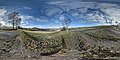 English: Photosphere: Rural ways between Rodenbacher Kueppel and Gersfeld (part of Wasserkuppenrundweg Hiking Trail), Gersfeld, Hesse, Germany