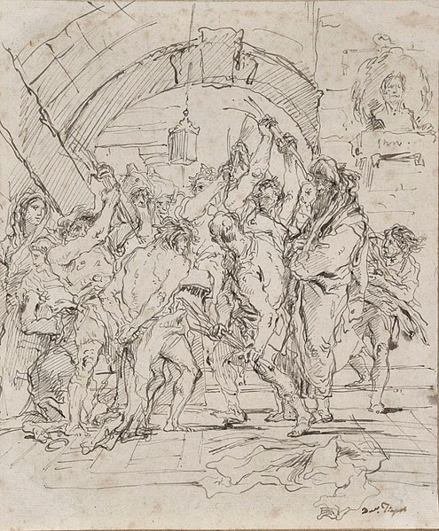 File:Giandomenico Tiepolo, Flagellation du Christ, vers 1747-1750.jpg