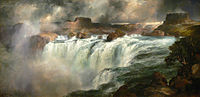 Shoshone Falls on the Snake River (1900), Gilcrease Museum, Tulsa, OK.
