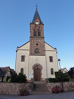 Skyline of Gingsheim