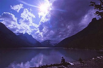 Glacier Lake in Banff Nat'l Park