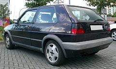 Golf 2 задние