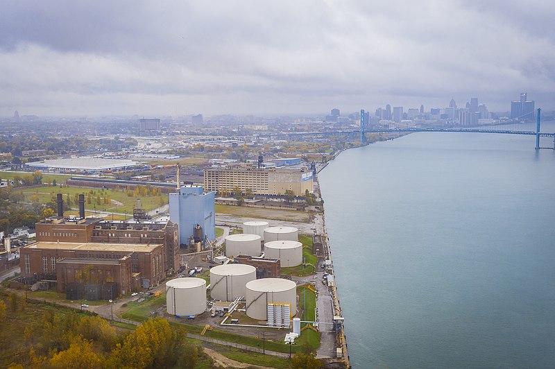 File:Great Lakes Detroit Shoreline.jpg
