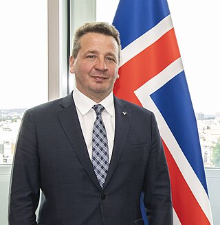 <span class="mw-page-title-main">Guðlaugur Þór Þórðarson</span> Icelandic politician