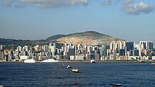 Tai Sheung Tok viewed from Hong Kong Island