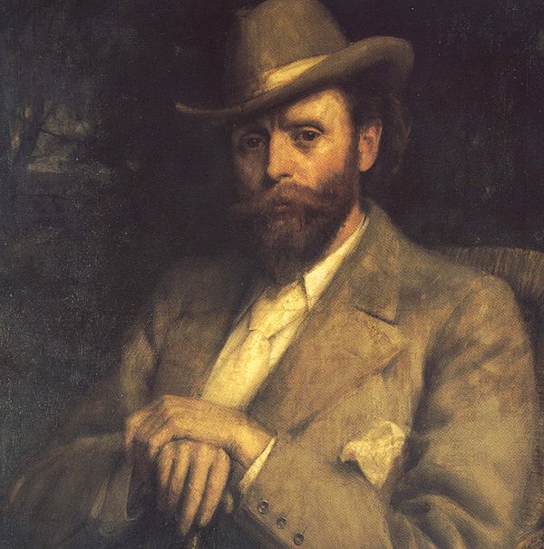 From a portrait by R E Morrison