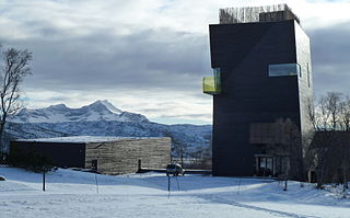 Knut Hamsun Centre museum and educational centre in Hamarøy, Norway