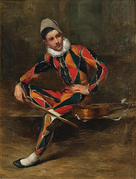 File:Harlequin (by Alexis Vollon).jpg