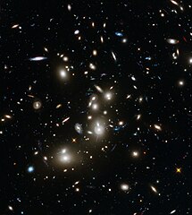 Abell 2744 galaxy cluster (HST).[16]