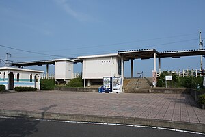 車站入口（2008年8月11日）