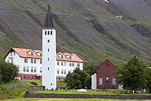 The Lutheran Cathedral of Holar, and Holar University College. Holar church.jpg