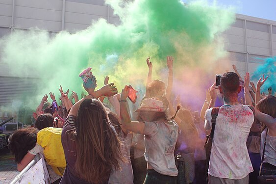 Holi Festival 2017 in Nuova Fiera di Roma