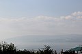 Holy Land 2016 P0346 Mount of Beatitudes Church of the Beatitudes Tabgha view.jpg