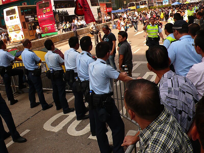 File:Hong Kong Protests P1240680 Umbrella revolution - protest in Nathan road, Hong Kong (15375576579).jpg