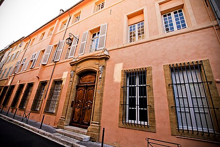 Hotel boyer de bandol 23 rue roux alpheran aix en provence 1