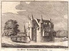 Copperplate engraving of "Huis Windenburg"