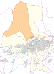 Mappa dell'Austria, evidenziata la posizione di Hungerburg