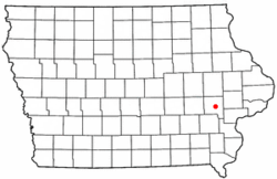 Location in the state of Iowa