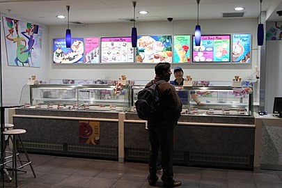 Magasin de crème glacée Baskin Robbins