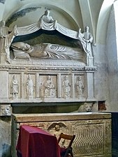 Interior of Cathedral of Split - Old altar of St. Domnius 001.jpg