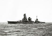 Ise underway after her modernization