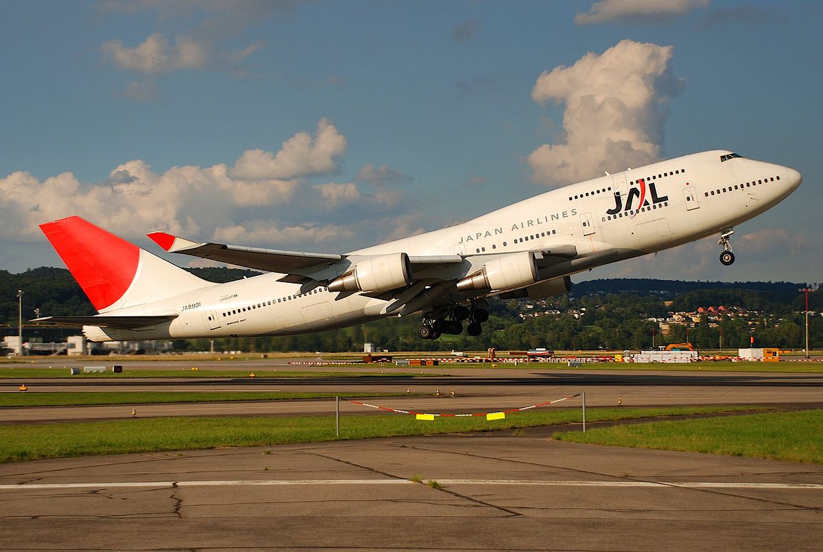 File:JAL Japan Airlines Boeing 747-400, JA8901@ZRH,30.07.2007 