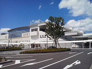 JR Kyushu Sendai Station East Entrance.JPG