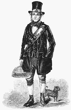 Drawing of Jack Black from a photograph, in Henry Mayhew's 1851 book London Labour and the London Poor Jack Black.jpg